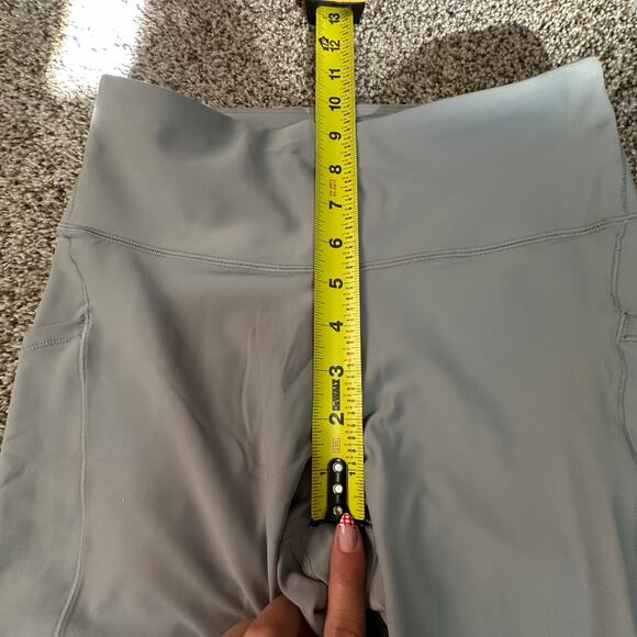 ATHLETA Women's Interval Stash High Rise 7/8 Legging Size M In Storm Cloud - Picture 10 of 12